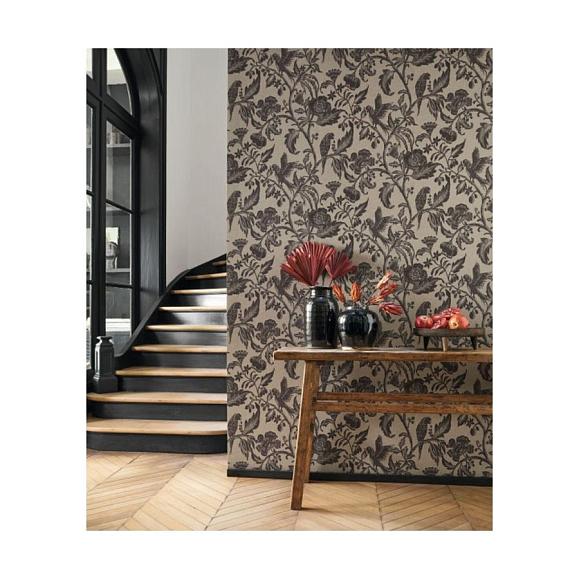 Обои Casadeco 88169700 Etourneau Noir reglisse