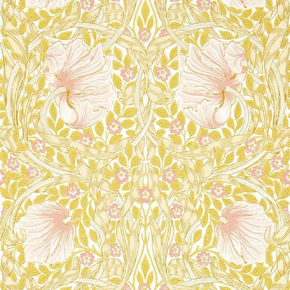 Обои Morris 217065 Pimpernel Sunflower/Pink
