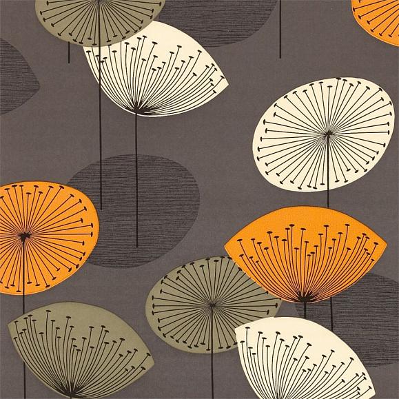 Обои Sanderson DOPWDA103 Dandelion Clocks Slate