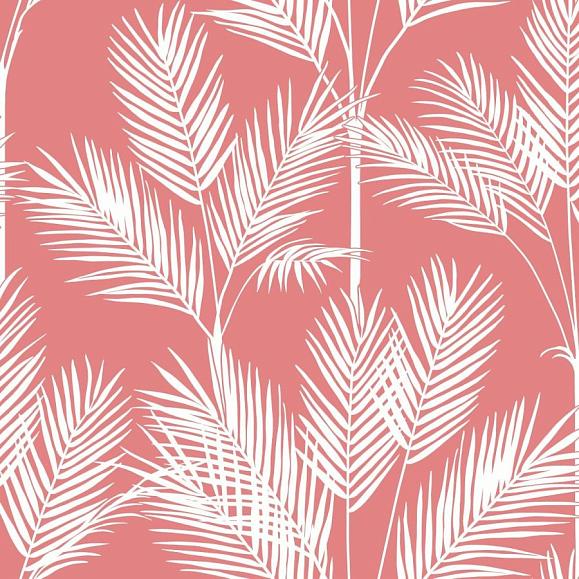 Обои York CV4407 King Palm Silhouette Coral