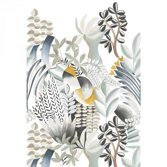 Панно Casamance 74870100 Artemis Vert D'Eau/Blanc
