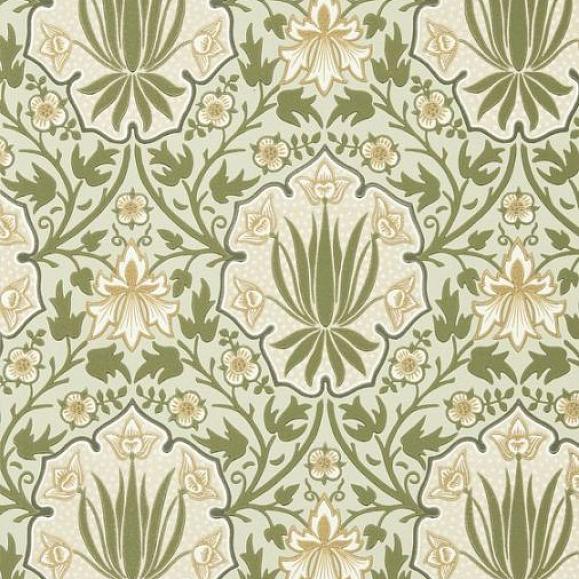 Обои бумажные Morris 217567 коллекции Unfinished Works Wallpaper