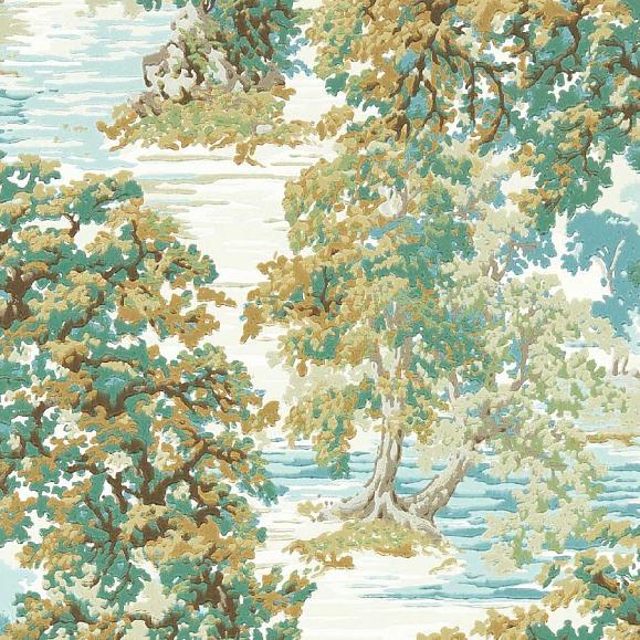 Обои Sanderson 217221 Ancient Canopy Moss