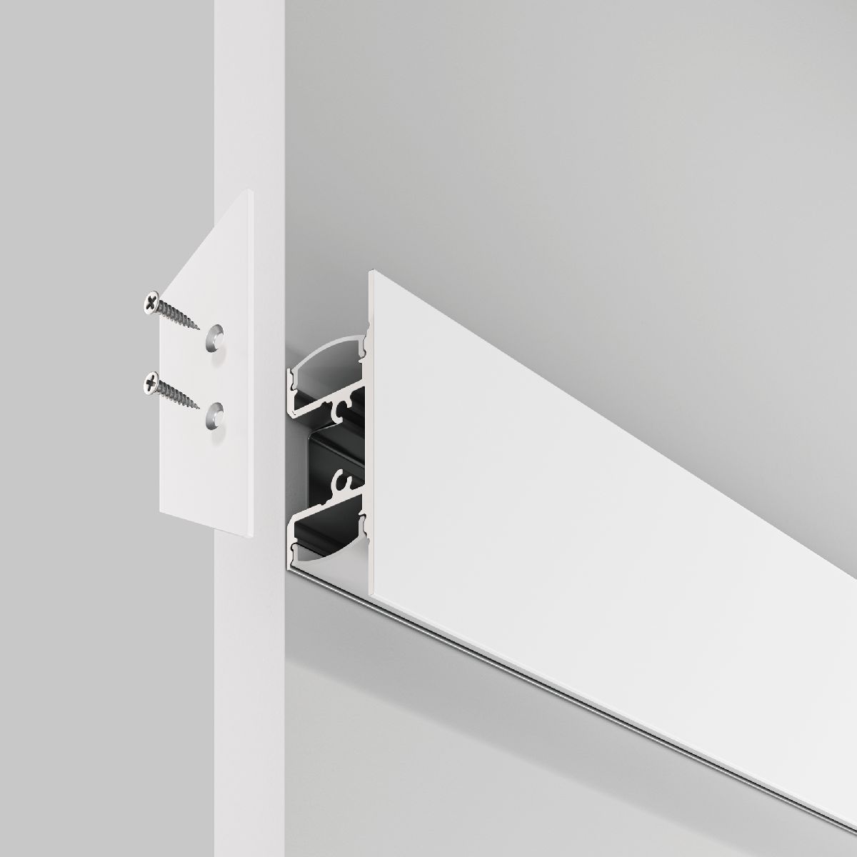 Алюминиевый профиль Maytoni Led strip ALM-1848-W-2M