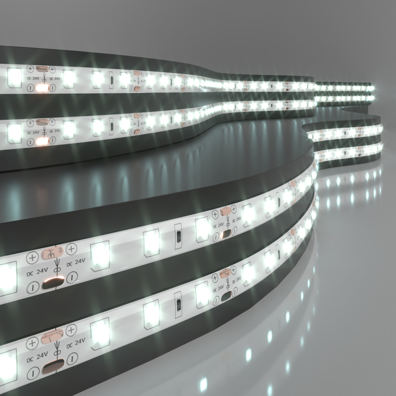Светодиодная лента Elektrostandard 24V 4,8W 60Led 2835 IP65 холодный белый, 5м 4690389167843 a052958