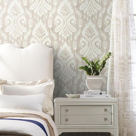 Обои York TC2642 Hawthorne Ikat Taupe