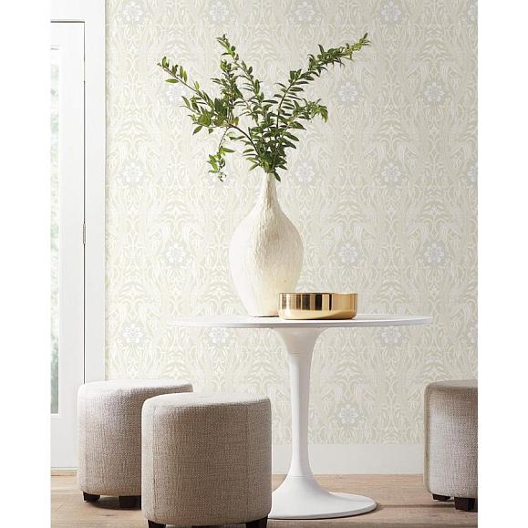 Обои York DM4993 Gatsby Damask Beige