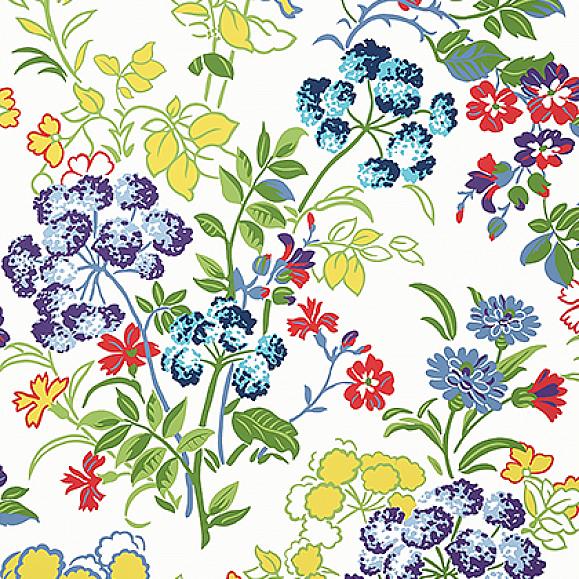 Обои Thibaut T14341 Spring Garden Brights