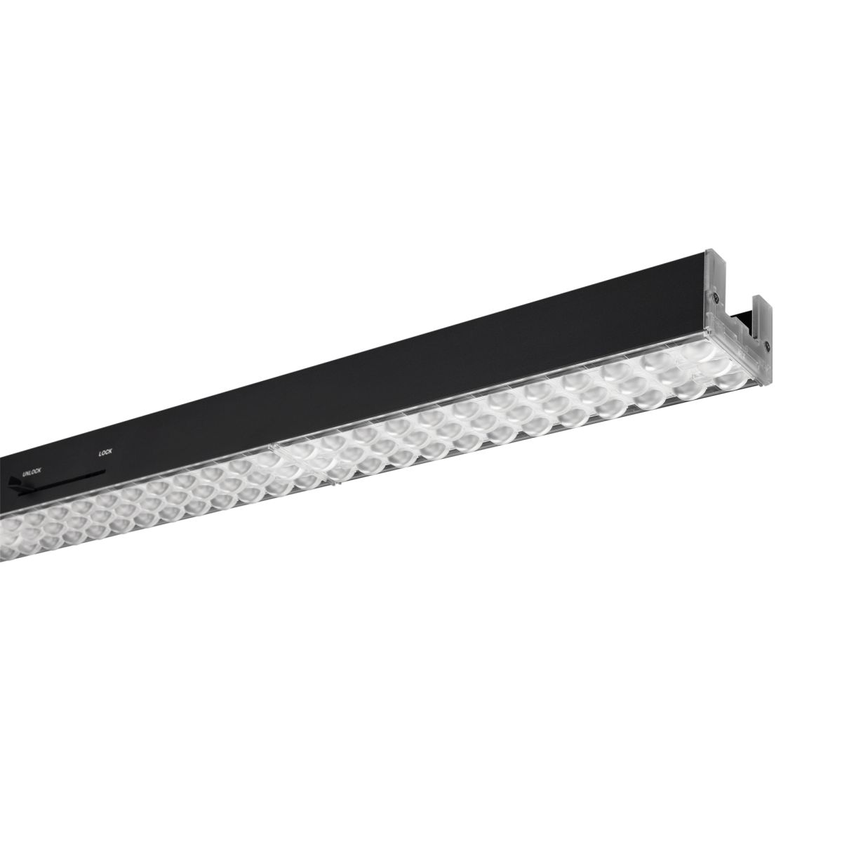 Трековый трехфазный светильник Arlight LGD-LUNGO-4TR-L600-20W-30W Warm3000 (Черный, двойной асимметричный 2х20 deg, 230V) (IP20 Металл) 064241