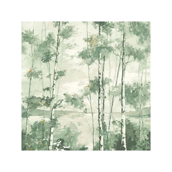 Панно Casadeco 89567805 Foret Boreale Vert eucalyptus