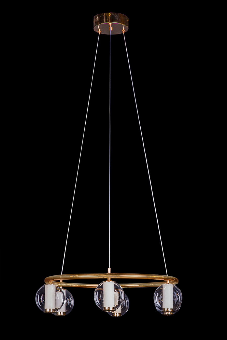 Подвесная люстра Aurore LE7703/6 Gold