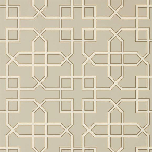 Обои Sanderson 216659 Hampton Trellis Linen