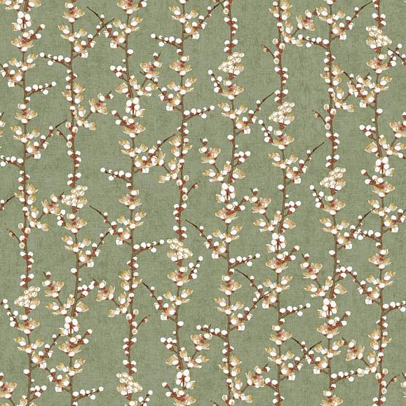 Обои Aura 1904-4 Sakuura Row Green