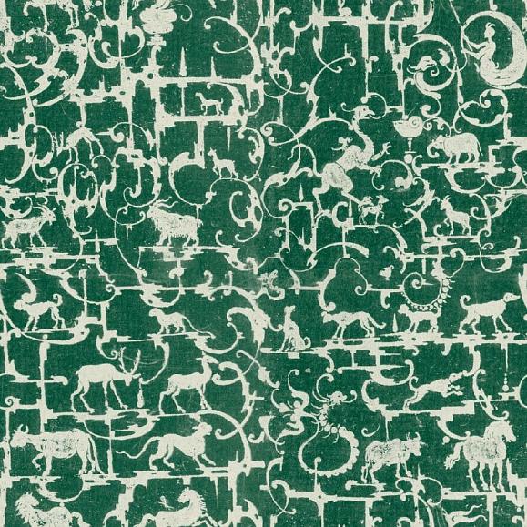 Панно Mind the gap WP20468 Royal Hunting Racing Green
