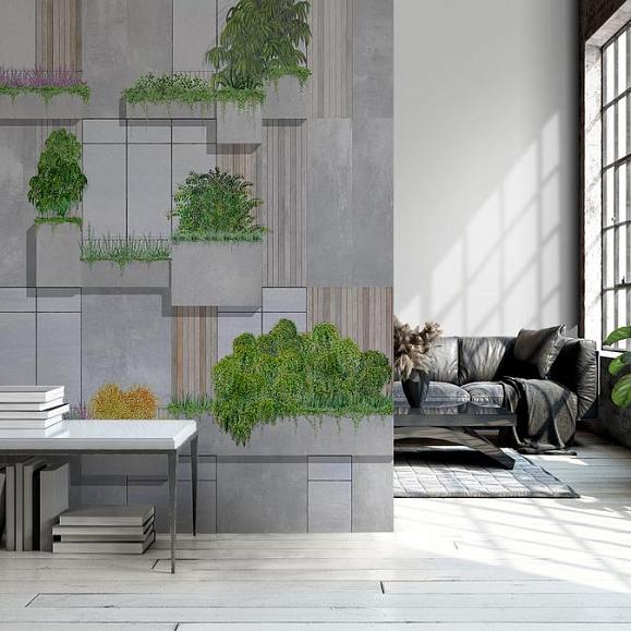 Панно Coordonne 9000060V Vertical Forest Blue
