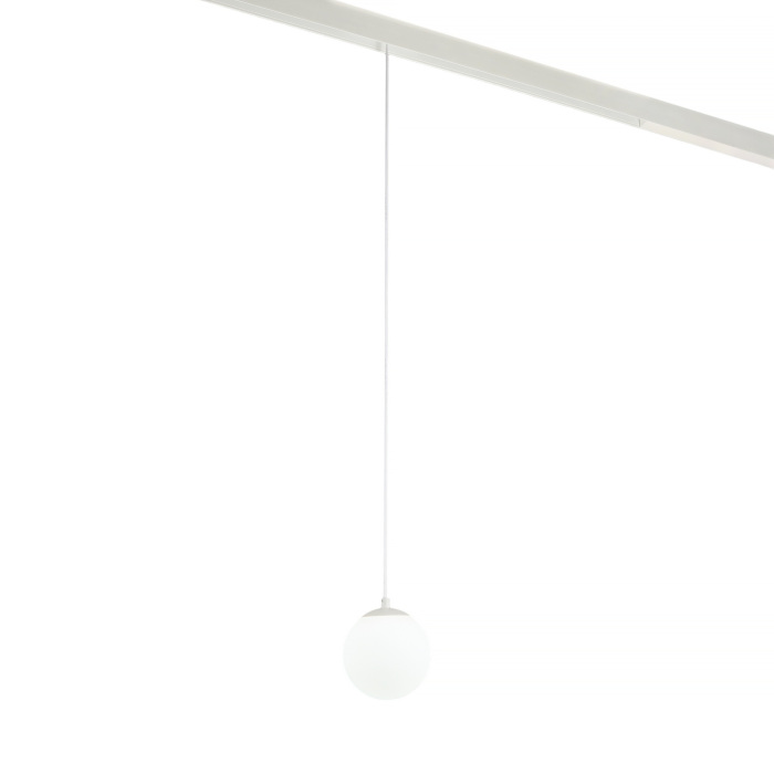 Трековый магнитный светильник Myfar Sphere MT0223-10W3K-S-W