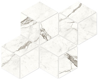 ATLAS CONCORDE MARVEL SHINE Statuario Supremo Mosaico Esagono Matte
