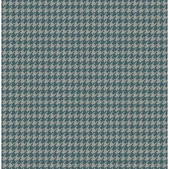 Обои Tiffany Design KT9779-7613 Houndstooth Teal