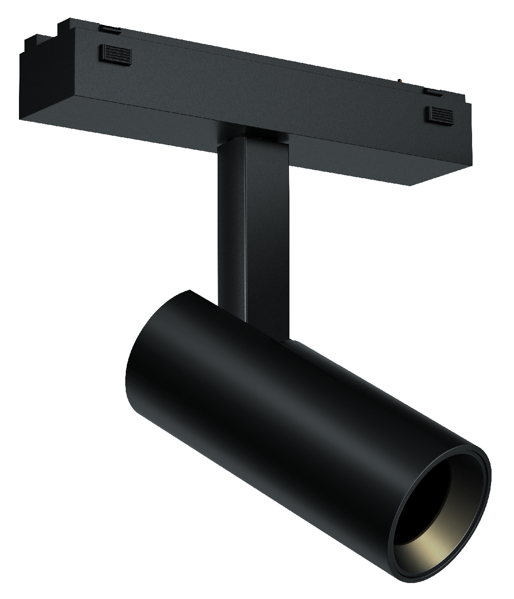 Трековый магнитный светильник iLedex Vision 4825-042-D34-8W-40DG-4000K-BK