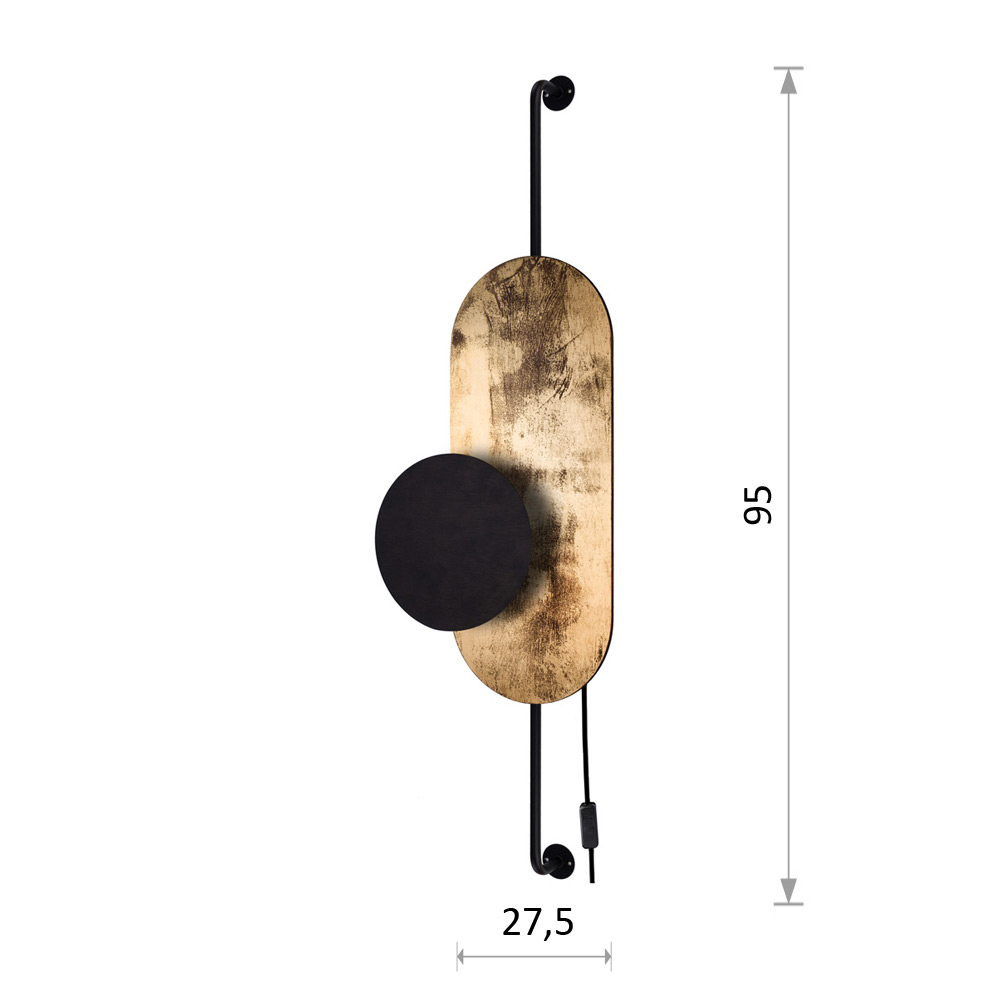 Бра Nowodvorski Wheel Lux I 8430