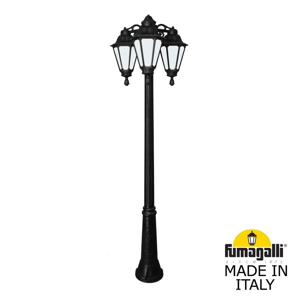 Садово-парковый светильник Fumagalli RICU BISSO/RUT 3L DN E26.157.S30.AYE27DN