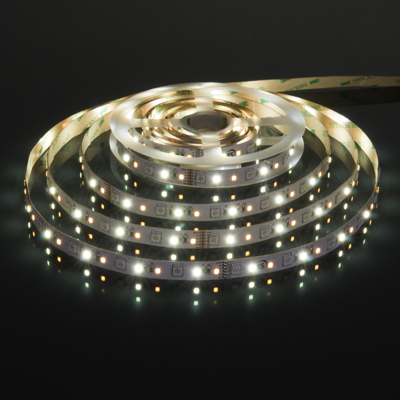 Светодиодная лента Elektrostandard 24V 16W 90Led 5050+2835+2835 IP20 MIX RGB/теплый белый/холодный белый, 5м 4690389172328 a053707
