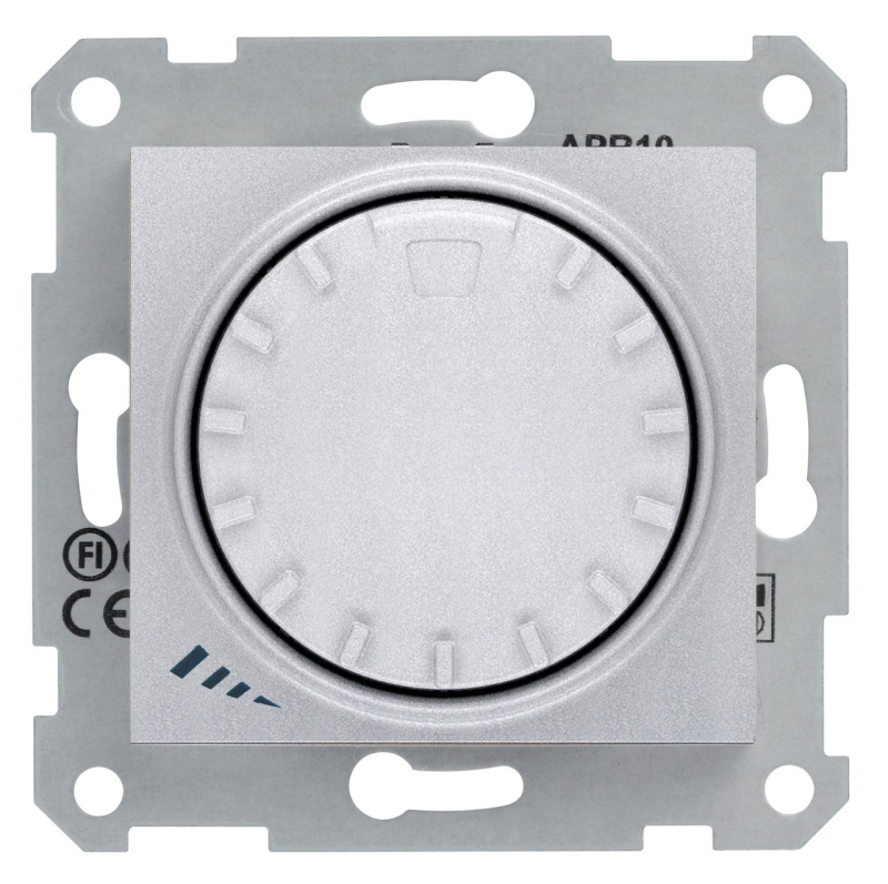 Диммер поворотно-нажимной универсальный Schneider Electric Sedna 40-600W SDN2200860