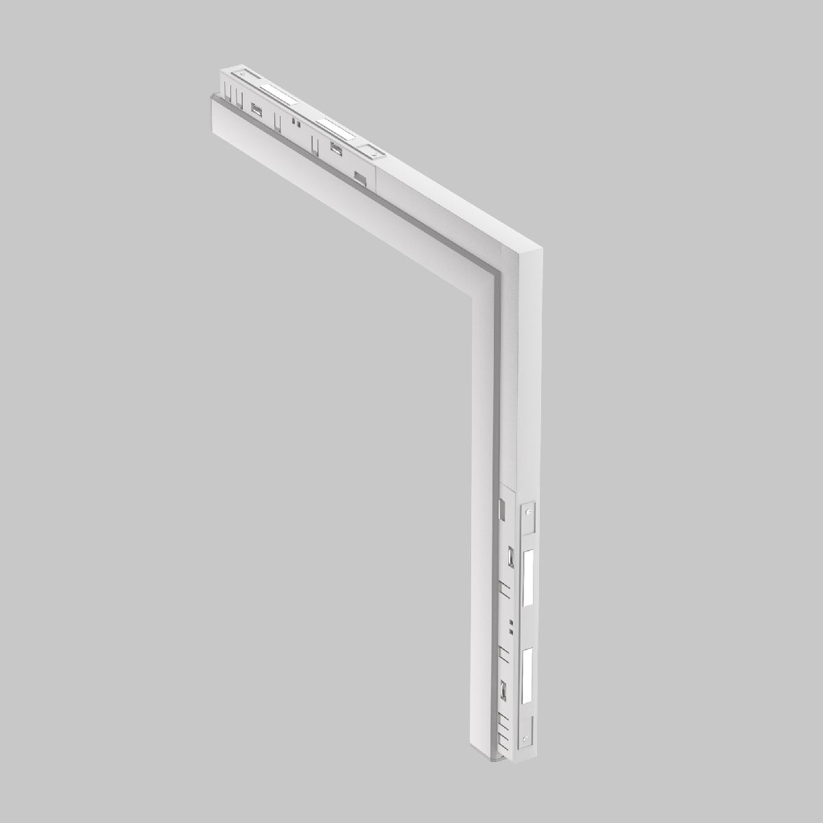 Трековый магнитный светильник Maytoni Basis TR102-24W-DS-W
