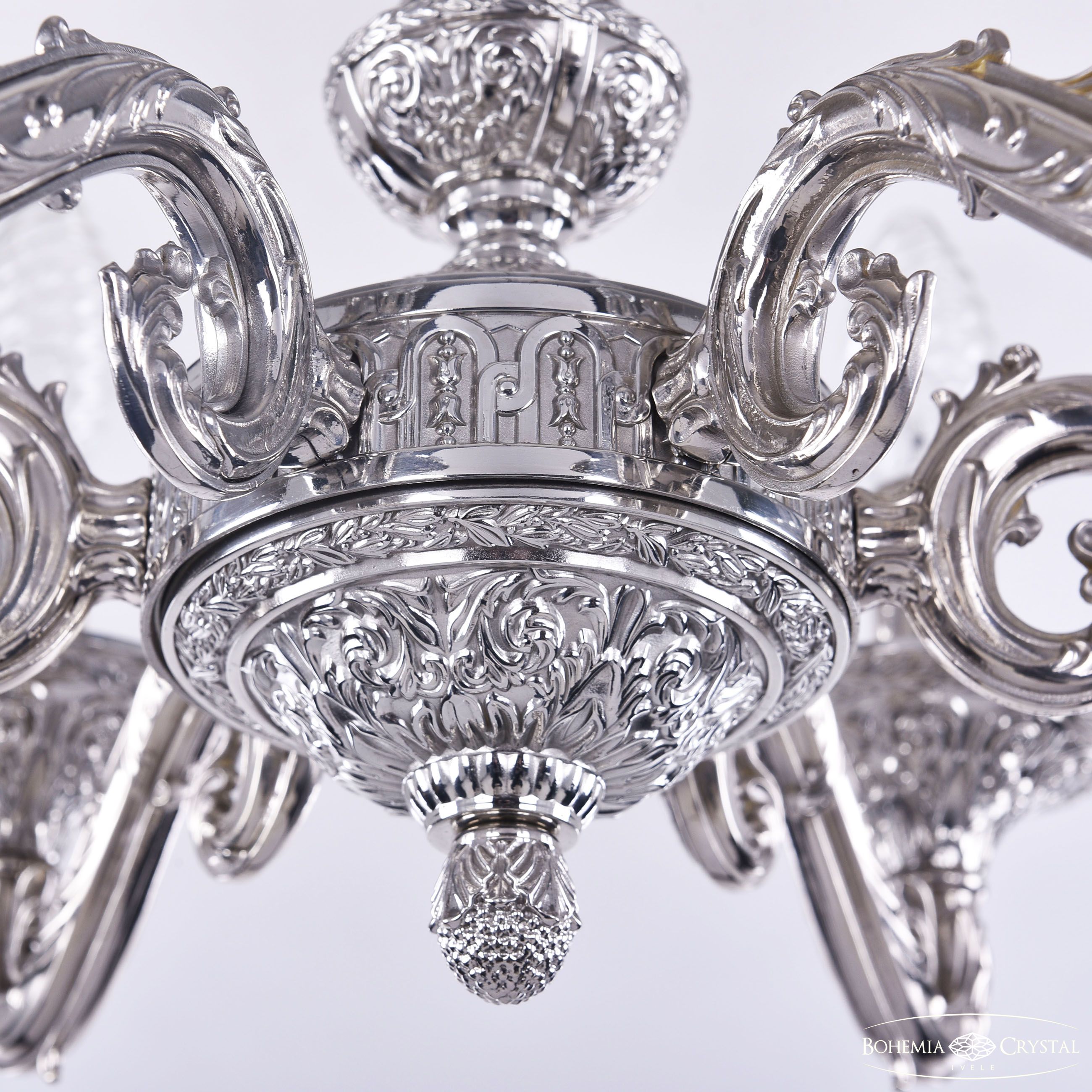 Подвесная люстра Bohemia Ivele Crystal Florence 71102/6/125 Ni