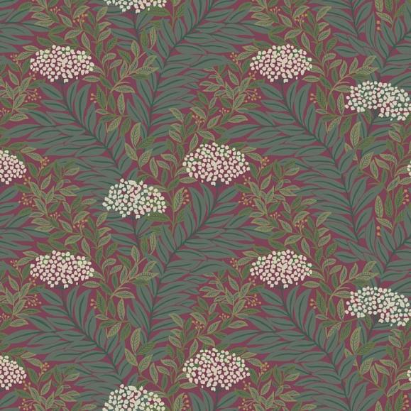 Обои York RF7506 Highgrove Burgundy