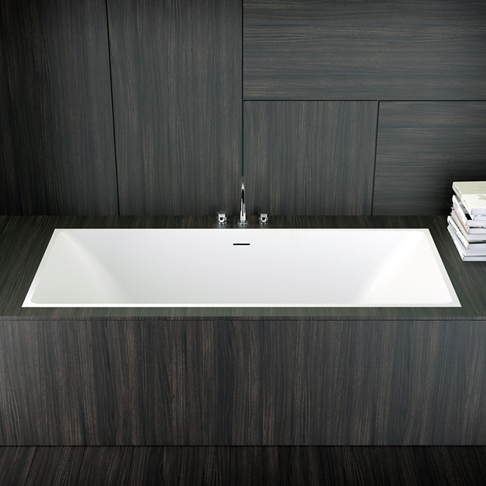 Knief Shape Ванна 180x80x60cм., встраиваемая, click-clack, цвет: белый матовый