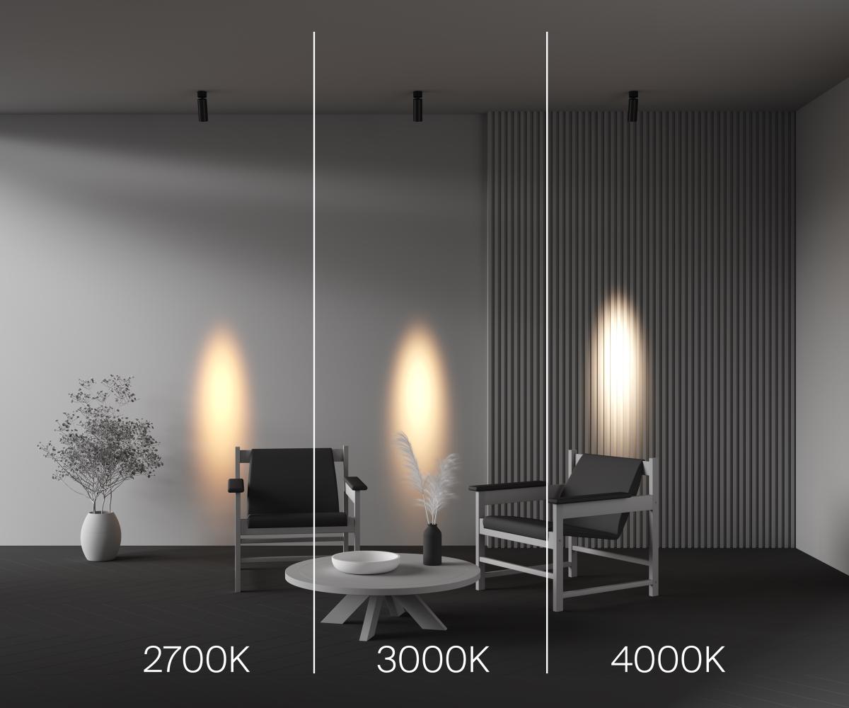 Спот Maytoni Technical Focus Led C055CL-L12W4K-SS-B