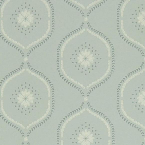 Обои Sanderson 216880 Milcombe Mist Blue