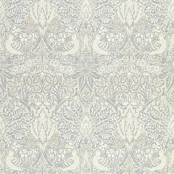 Обои Morris 216520 Pure Dove & Rose Cloud Grey