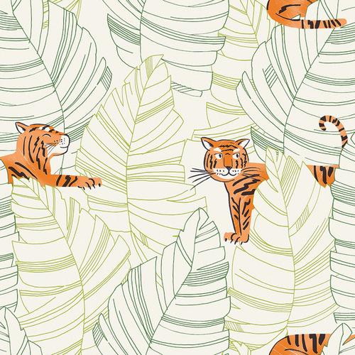 Обои Architector Little Genius DA61204 Hiding Tigers