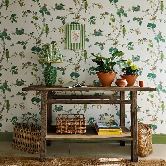 Обои Sanderson 217230 Woodland Chorus Botanical/Multi