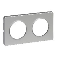 Рамка на 2 поста Schneider Electric Odace S53P804