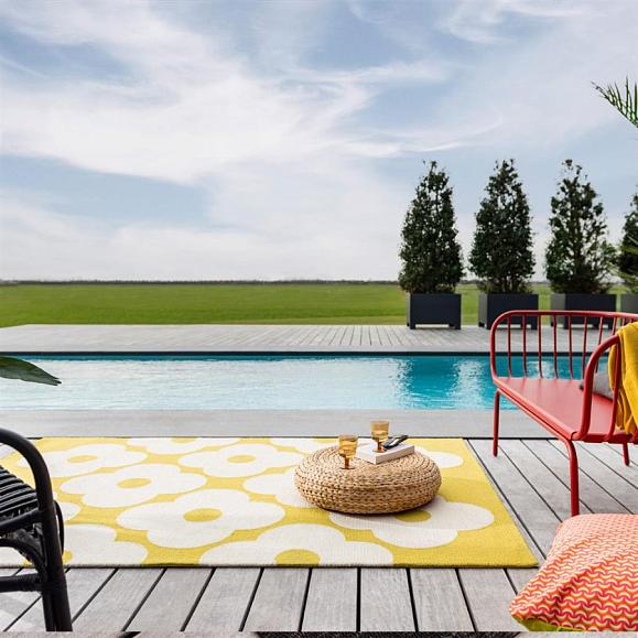 Ковер Orla Kiely 460806 (140x200) Spot Flower Dandelion Outdoor 140x200 см