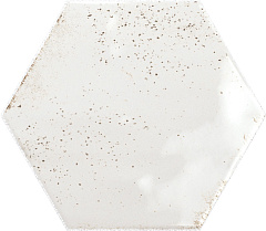 CERAMICA RIBESALBES HOPE White Hex Glossy