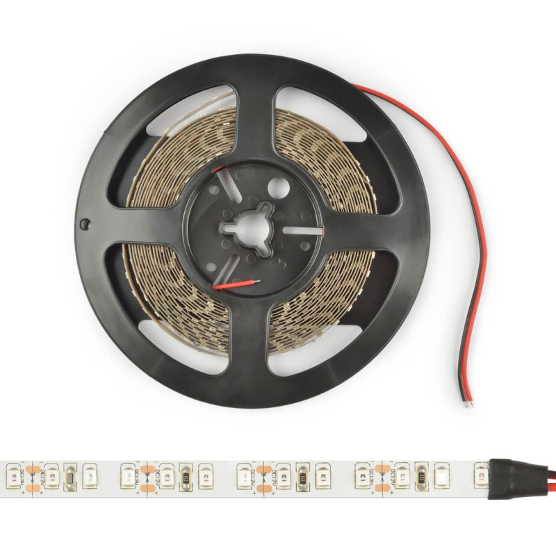 Светодиодная лента (UL-00004362) Uniel 9,6W/m 120LED/m 2835SMD холодный белый 5M ULS-M13-2835-120LED/m-8mm-IP20-DC12V-9,6W/m-5M-6500K PROFI