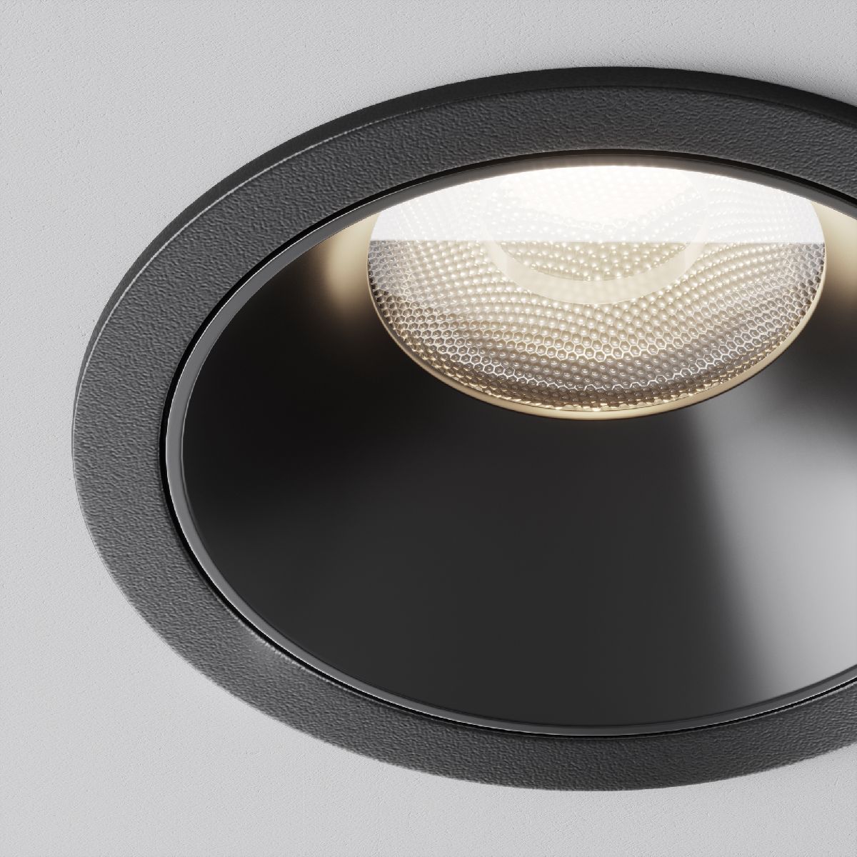 Встраиваемый светильник Maytoni Alfa LED DL043-01-15W4K-RD-B-1