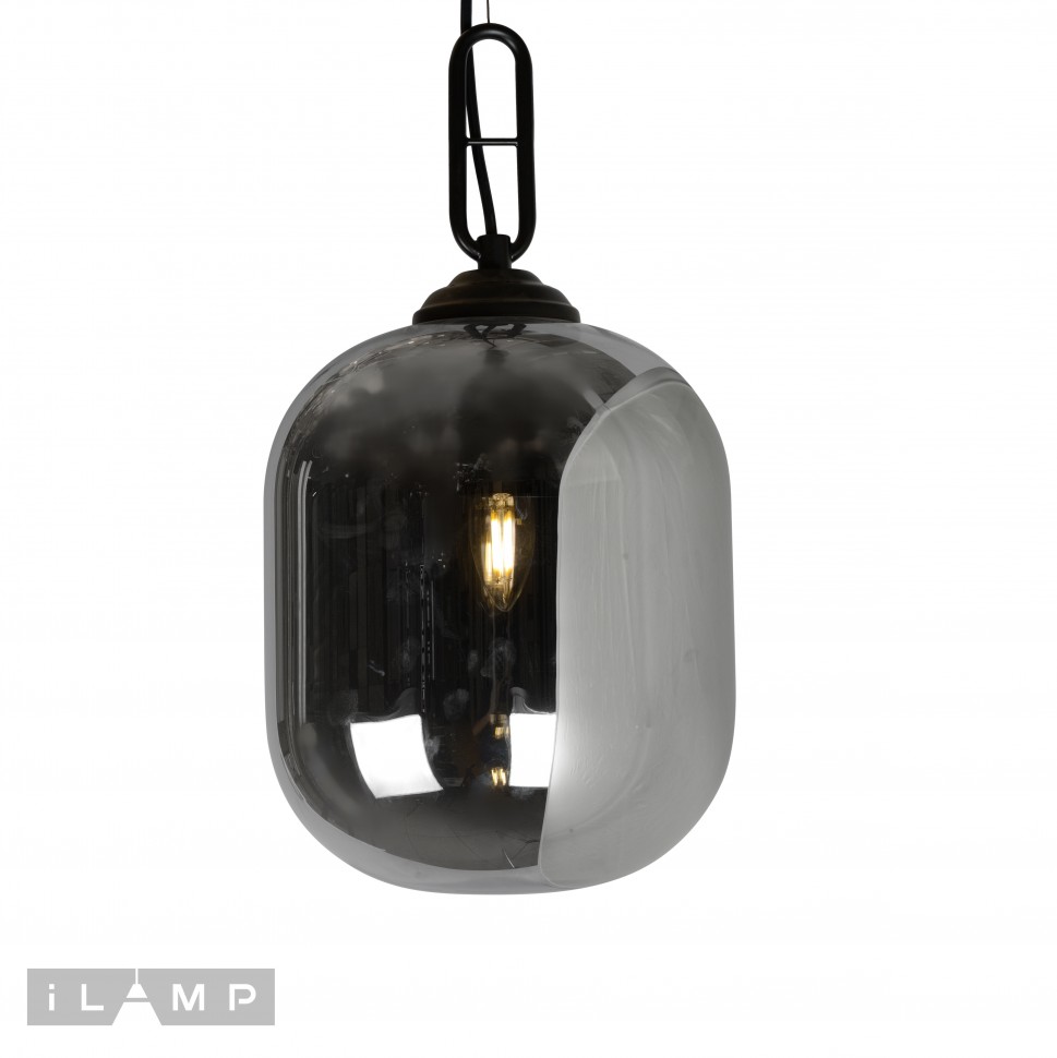 Подвесной светильник iLamp Mono 8792S/1P GR+BK