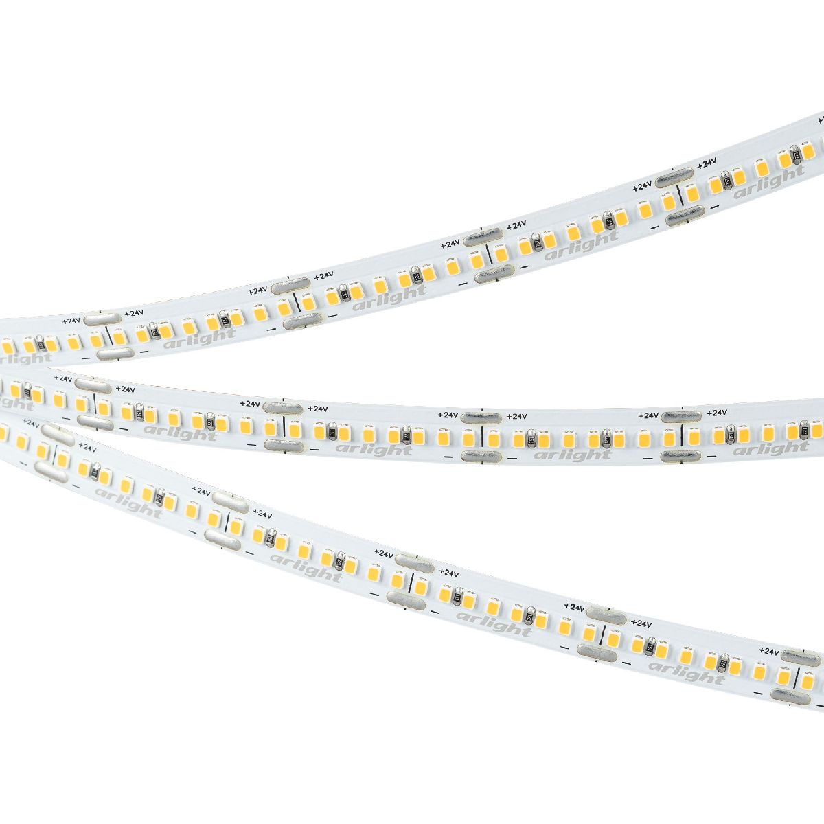 Светодиодная лента Arlight MICROLED-M320-8mm 24V Warm3500 (8 W/m, IP20, 2216, 5m) 047864