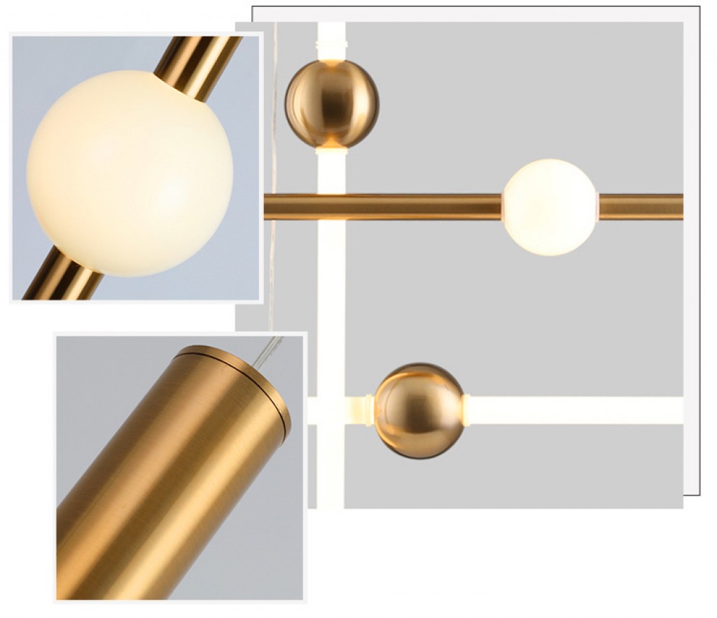Подвесной светильник Delight Collection Orion ST-1690S gold