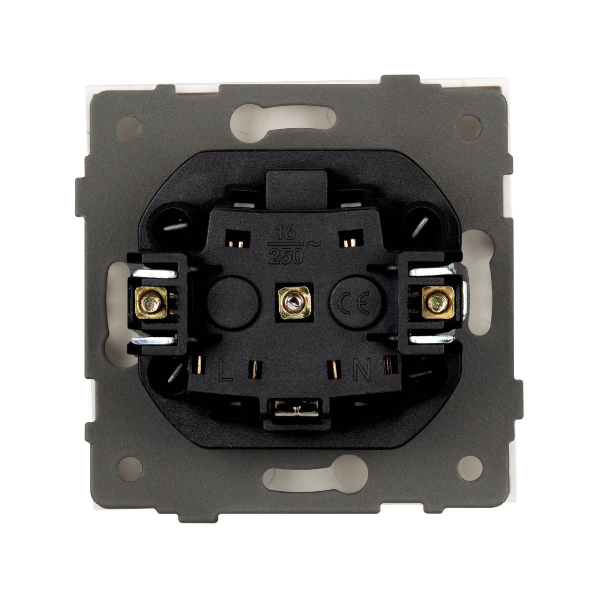 Механизм электрической розетки Arlight SCT-TENDO-MEU1-SFPL-WH (230V, 16A) 054641