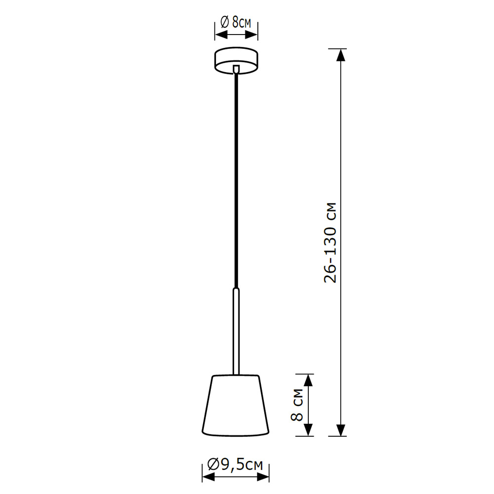 Подвесной светильник LightHall Lusio LH012109