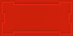 ETRURIA DESIGN ART DECO Vector Frame C Red
