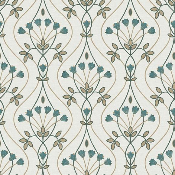 Обои Aura FD26145 Dard Teal