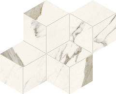 ATLAS CONCORDE MARVEL X Calacatta Sublime Mosaico Esagono Silk