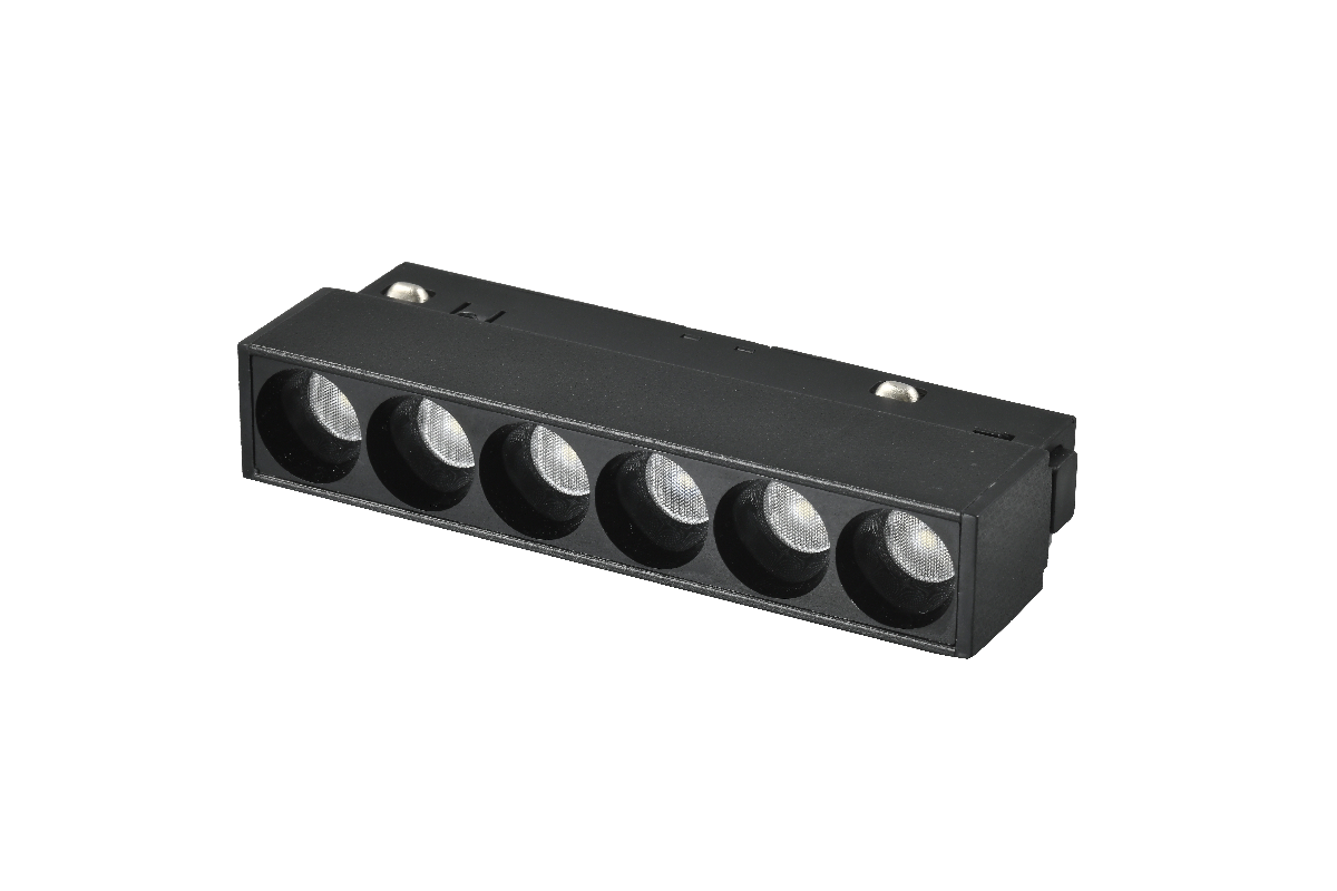 Трековый магнитный светильник iLedex Vision 4822-002-L120-6W-38DG-3000K-BK